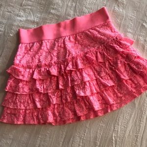 Girls Justice Coral Skirt